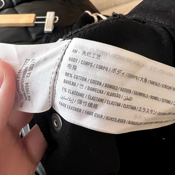 Abercrombie Curve Love Ankle Straight Ultra High Rise - Picture 5 of 5